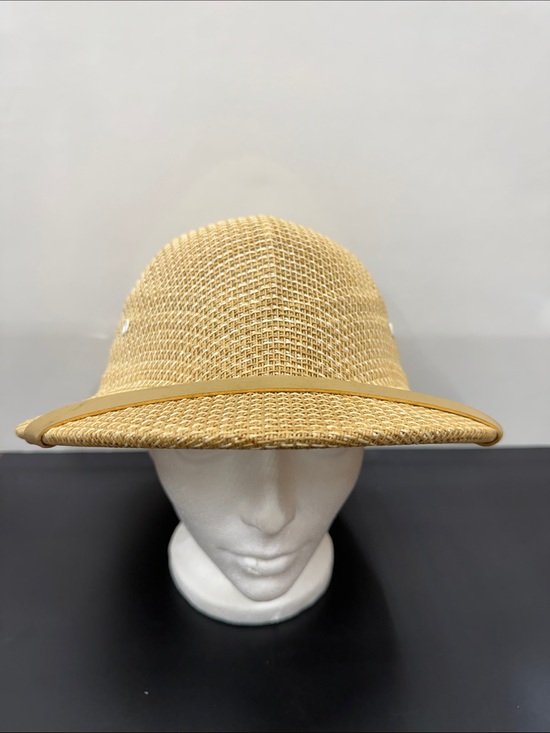 Magill Accessories - Vintage Magill USA Woven Straw Sun Hat - Natural